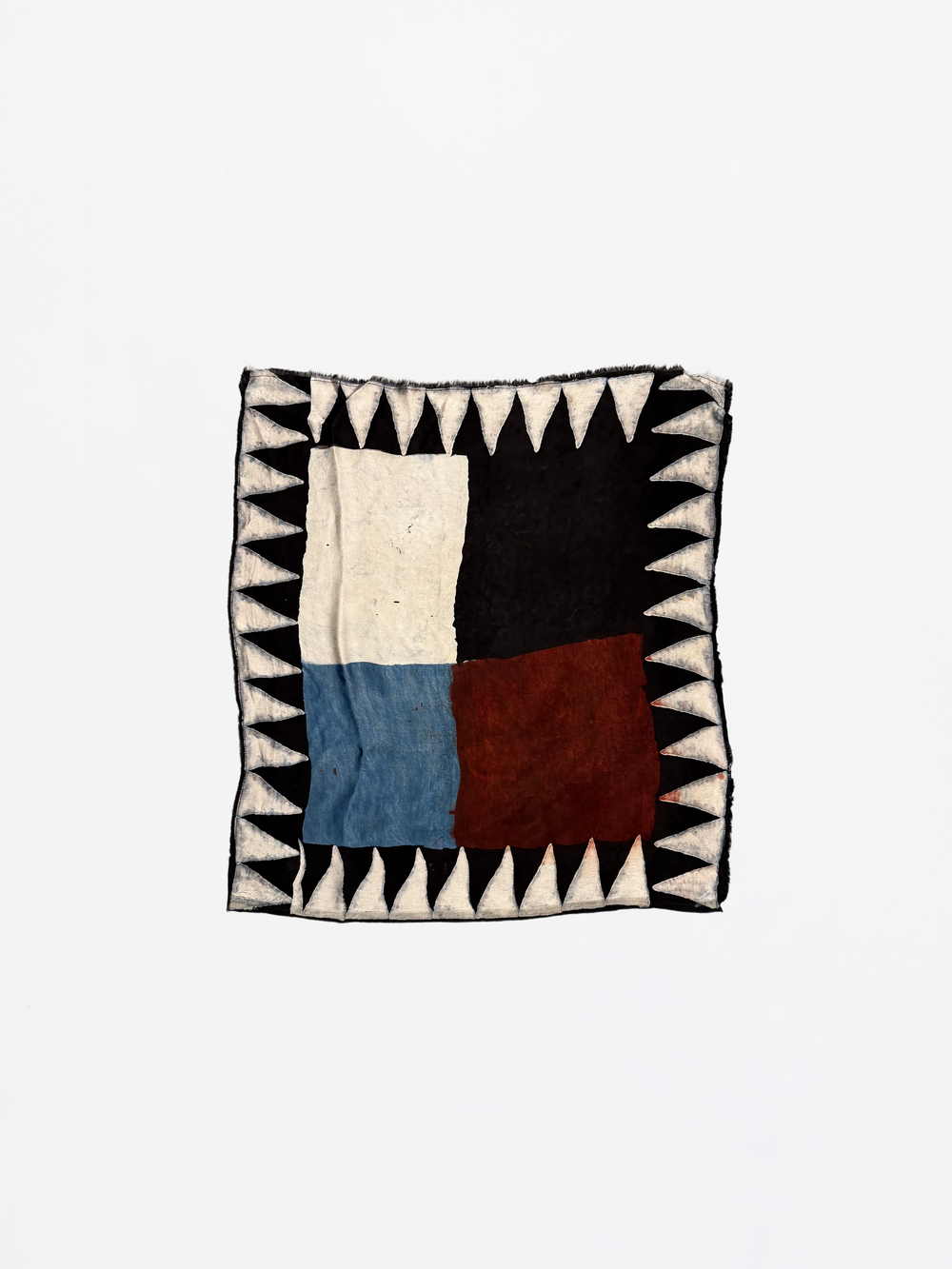 ARTISANAL BLOCK PRINT SILK SCARF