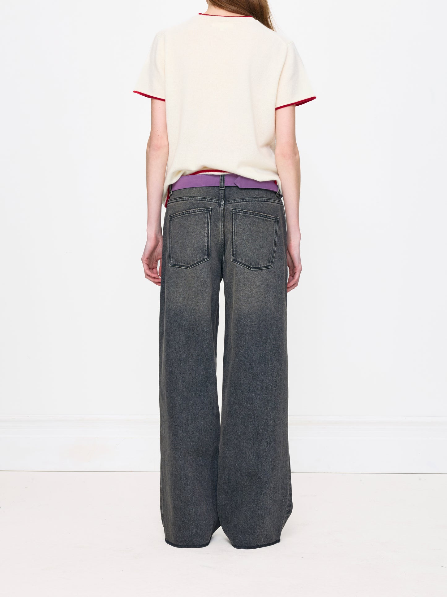 NOISE GREY STRAIGHT UNISEX JEAN