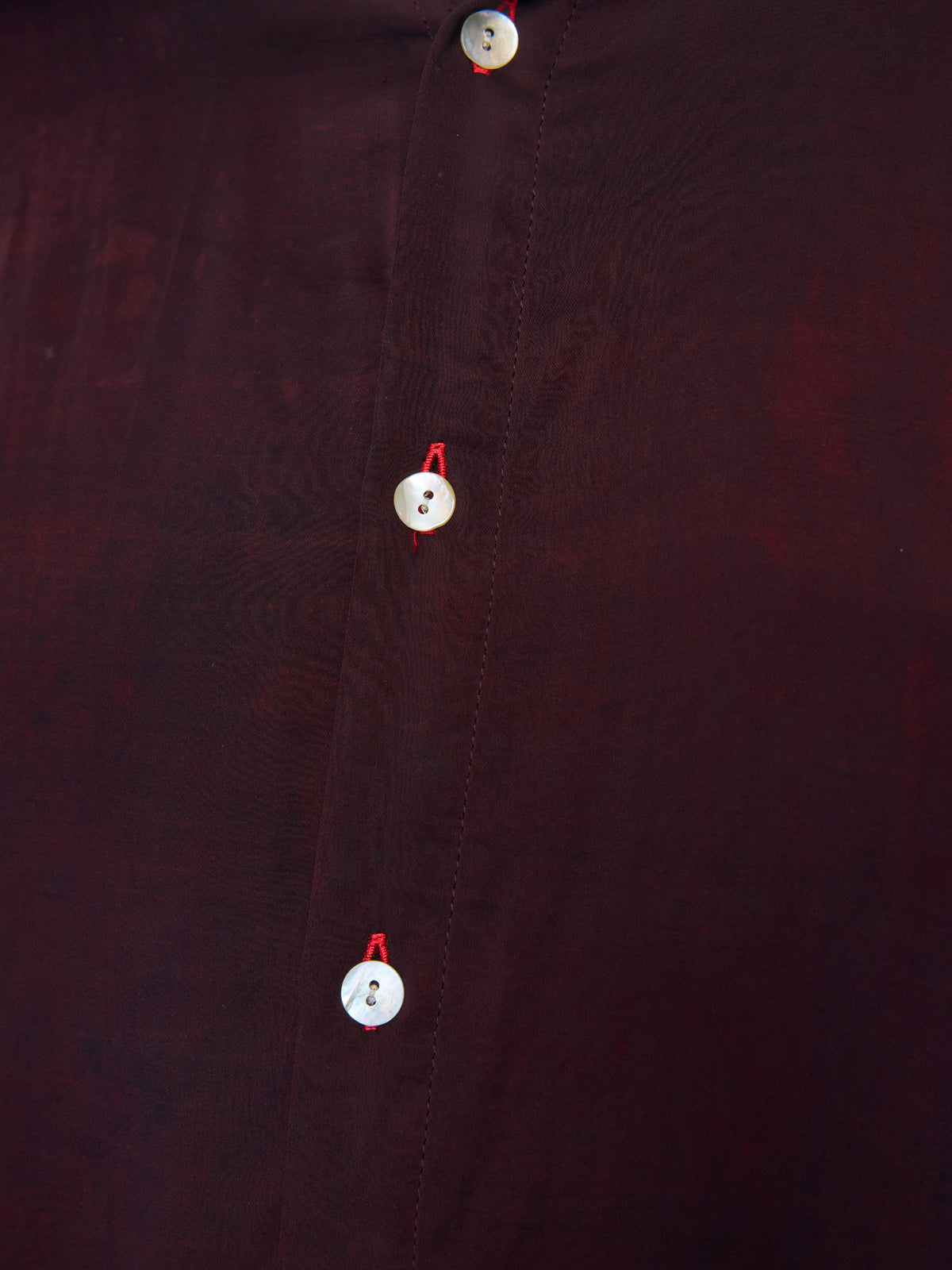 MAROON UNISEX SILK SHIRT
