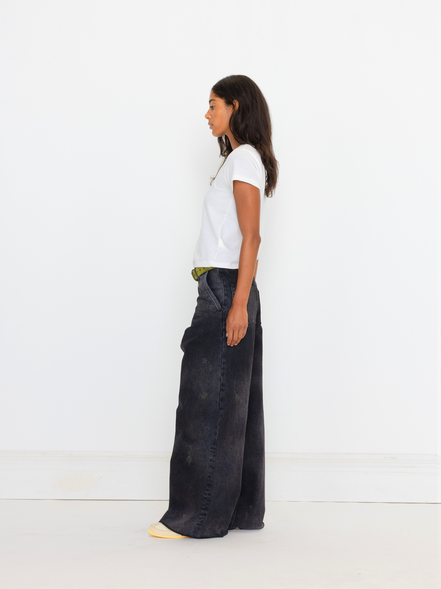 PRINTER BAGGY UNISEX JEAN