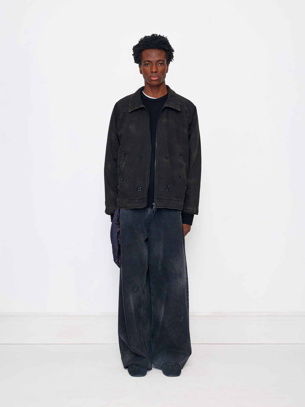 PRINTER BAGGY UNISEX JEAN