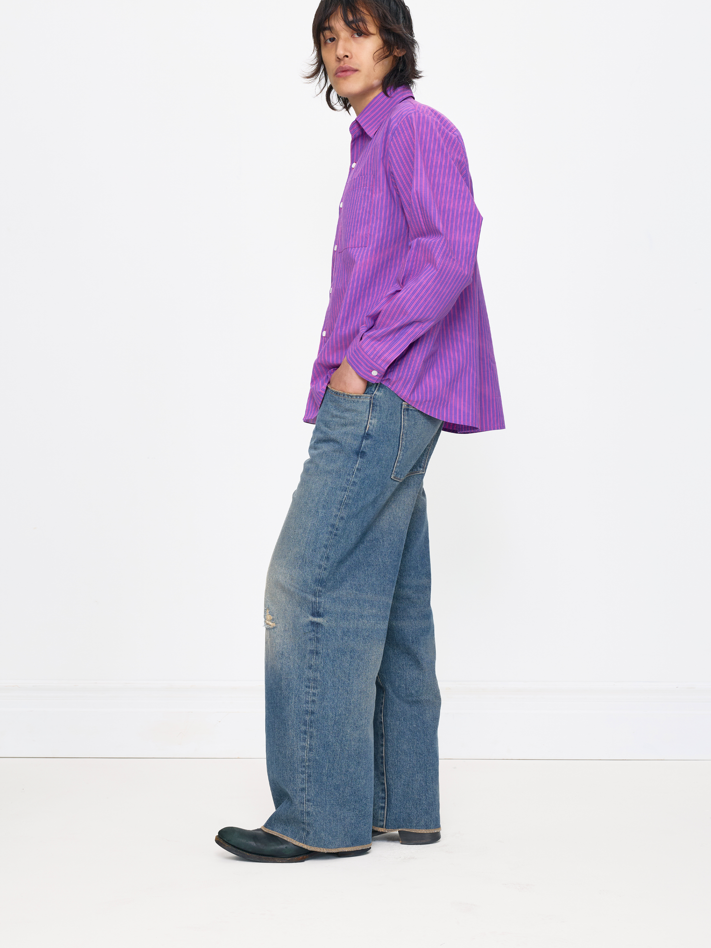 NOISE INDIGO STRAIGHT UNISEX JEAN