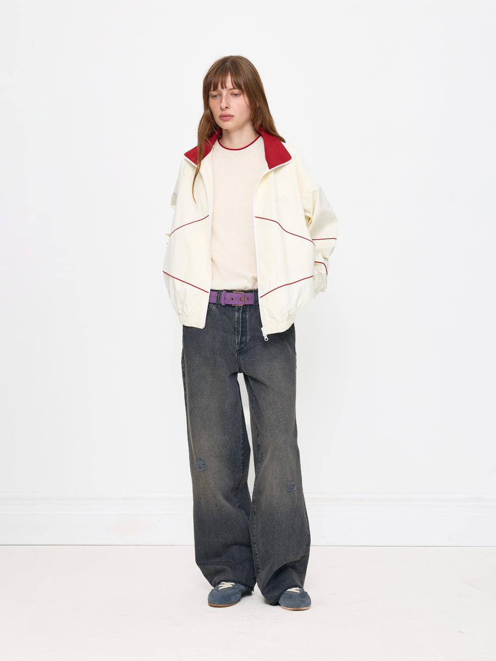 NOISE GREY STRAIGHT UNISEX JEAN