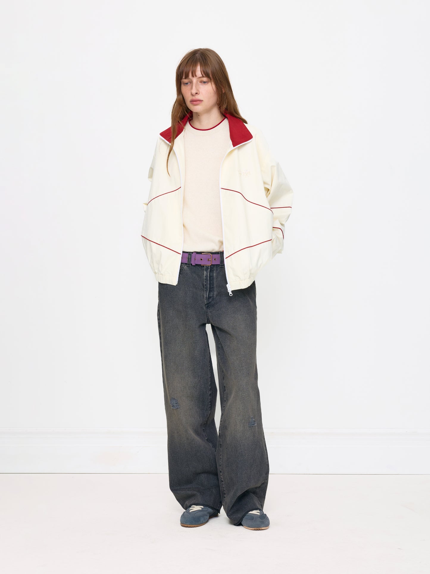 NOISE GREY STRAIGHT UNISEX JEAN