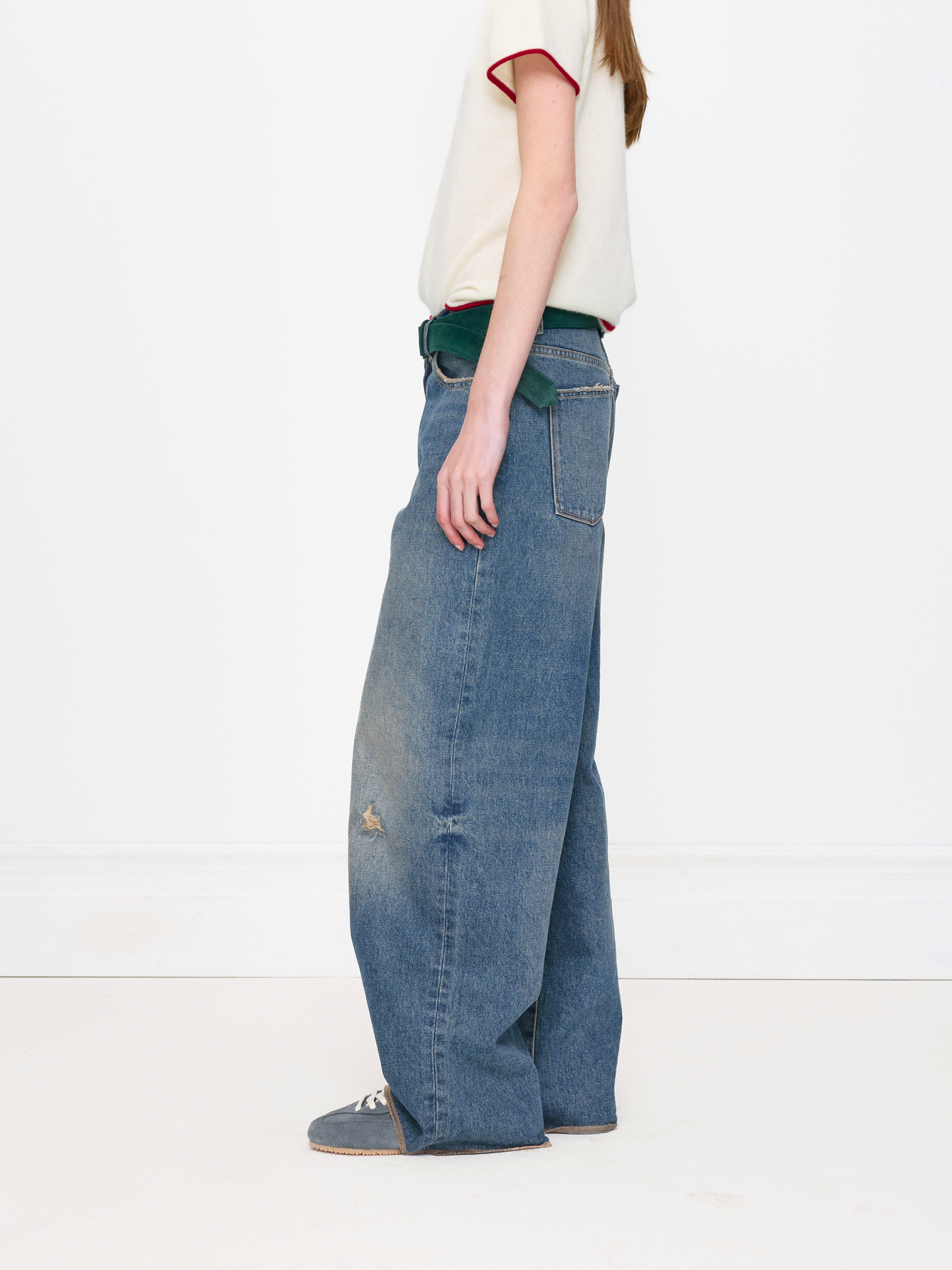 NOISE INDIGO STRAIGHT UNISEX JEAN