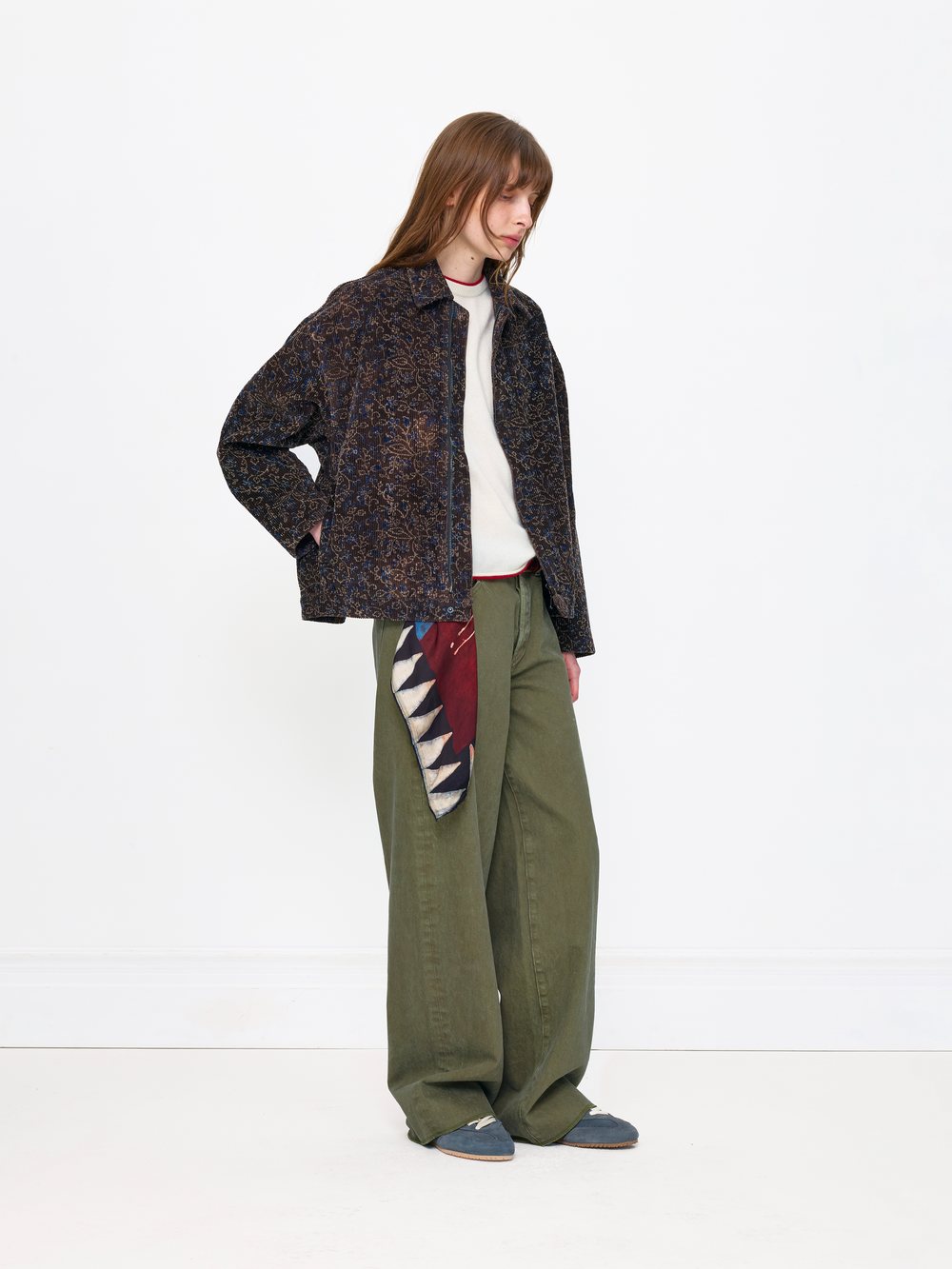 FOREST GREEN STRAIGHT UNISEX JEAN